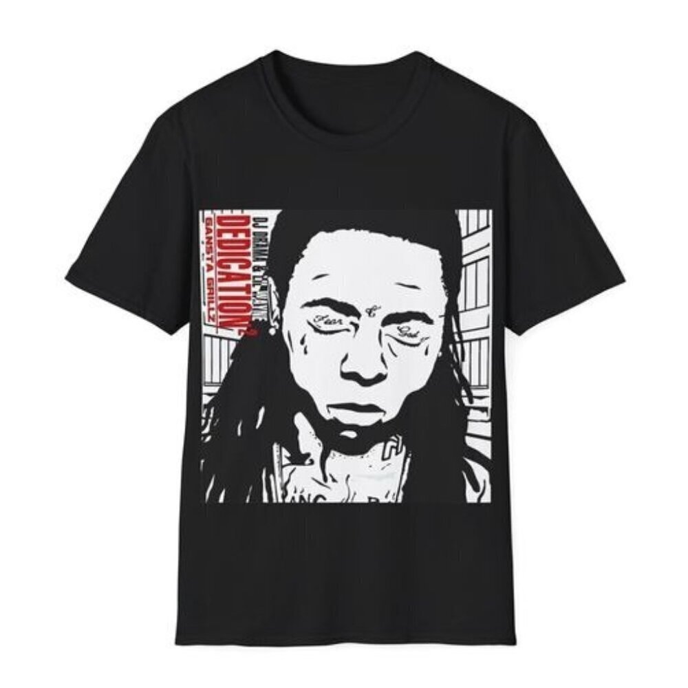 Lil Wayne Dedication 2 Shirt, 26 Gangsta Grillz Rap Music Fan Unisex Tee